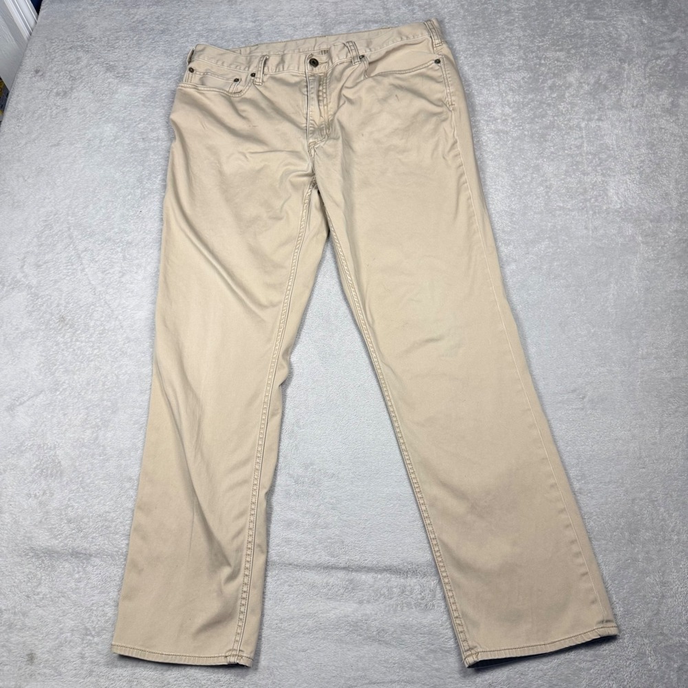Polo Ralph Lauren Stretch Slim Straight Fit Khaki Chinos Pants Mens 36x30*READ*